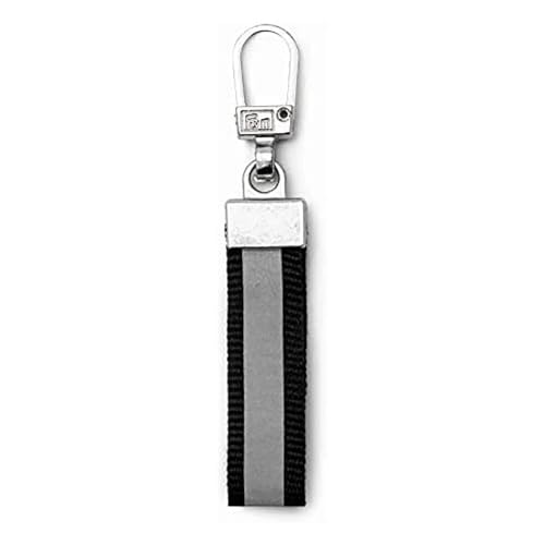 Prym 482382-1 Fashion Zipper Puller Reflective Black, Metall, Metallic, Einheitsgröße Prym 482382-1 Fashion Zipper Puller Reflective Black, Metall, Metallic, Einheitsgröße von Prym