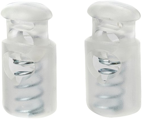 Prym 416660 KST transparent Kordelstopper, Kunststoff, 1 Loch, 2 Stück, Plastik, 9.5 x 6 x 2 cm Prym 416660 KST transparent Kordelstopper, Kunststoff, 1 Loch, 2 Stück, Plastik, 9.5 x 6 x 2 cm von Prym