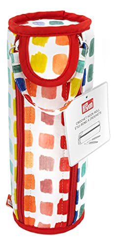 Prym 57251 Crochet Hook Roll Reisetasche, mehrfarbig von Prym
