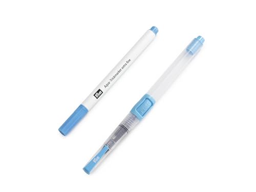 Prym 610-806 610806 Trickmarker extrafein Aqua-Trick-Marker und Wasserstift, Blue, Einheitsgröße von Prym