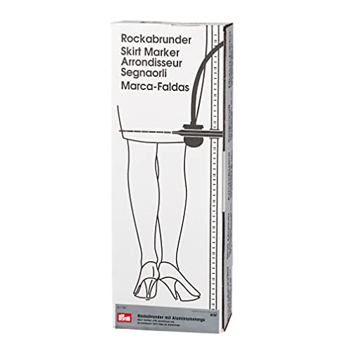 Prym 611-767 611767 Rockabrunder MET 80 cm Rock-Marker, grau von Prym