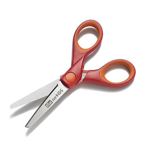 Prym 611446 Kinderschere for Kids' 4'' 10 cm Griff blau/rot, Edelstahl Prym 611446 Kinderschere for Kids' 4'' 10 cm Griff blau/rot, Edelstahl von Prym