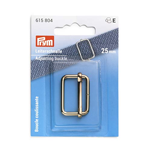 Prym 615804 25 mm New Gold Leiterschnalle, Stahl Prym 615804 25 mm New Gold Leiterschnalle, Stahl von Prym