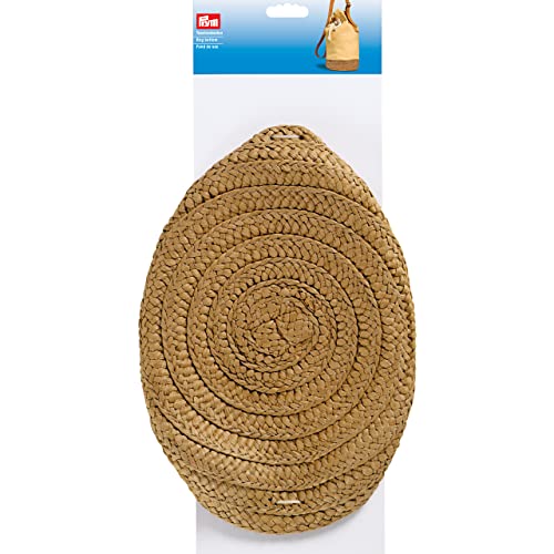 Prym 615941 Taschenboden Liv, Straw, Natural, fertige Taschenbodengröße Ø 20 x 8cm von Prym