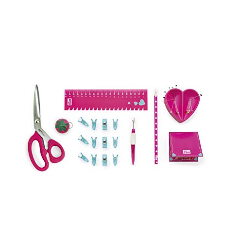 Prym 651223 Love Starter Set Nähen Mint Nähset, pink, 25 x 17 x 6,5 cm von Prym