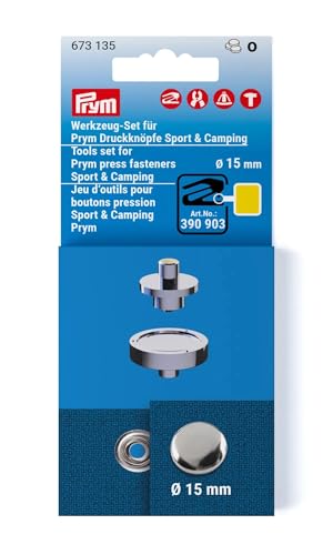 Prym 673135 Werkzeug-Set für Prym Druckknöpfe Sport & Camping, 15 mm, gelb Prym 673135 Werkzeug-Set für Prym Druckknöpfe Sport & Camping, 15 mm, gelb von Prym