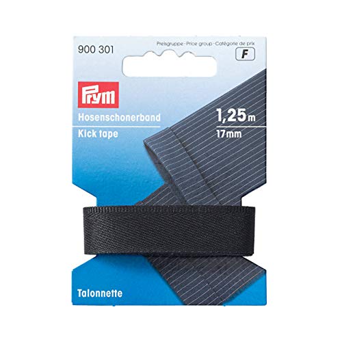 Prym 900300 Hosenschonerband schwarz, 1,25 m von Prym