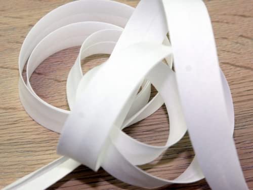 Prym 903210 Schrägband Baumwolle, weiß, 100% CO, 20 mm Falzung: 40/20 mm | 30 m Prym 903210 Schrägband Baumwolle, weiß, 100% CO, 20 mm Falzung: 40/20 mm | 30 m von Prym