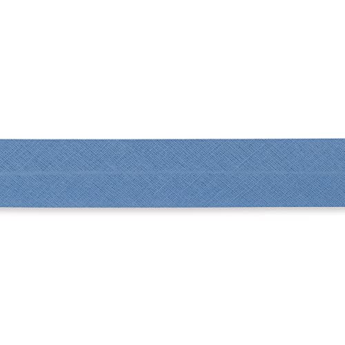 Prym 904453 Schrägband Baumwolle 60/30 mm jeansblau von Prym