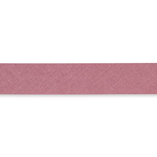Prym 904482 Schrägband Baumwolle 60/30 mm altrosa von Prym