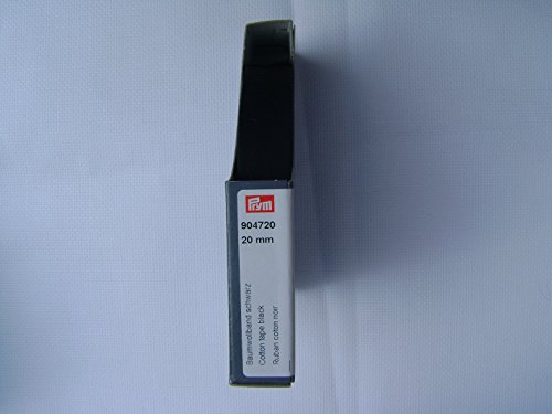 Prym 904720 Baumwollband 20 mm schwarz Prym 904720 Baumwollband 20 mm schwarz von Prym