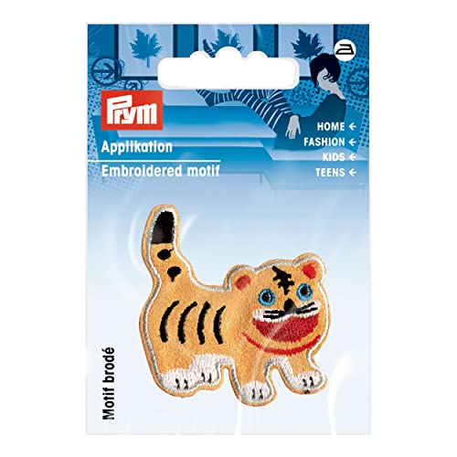 Prym 924314 Applikation Katze Asia gelb/bunt von Prym