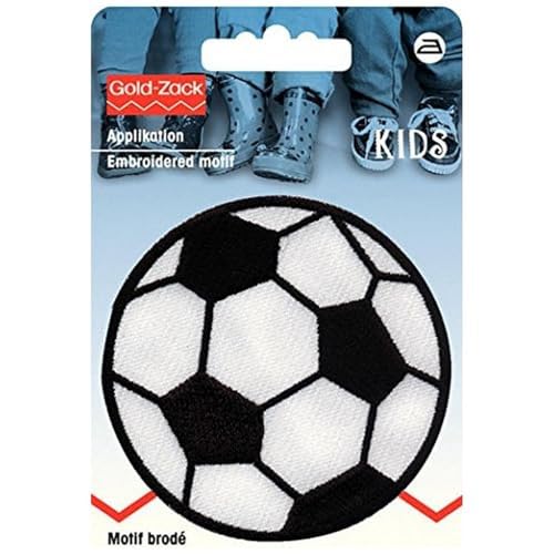 Prym 925274 Applikation Fußball groß, Weiß Prym 925274 Applikation Fußball groß, Weiß von Prym