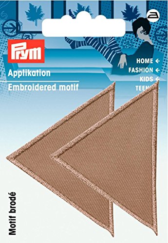 Prym 925475 Applikation Dreiecke groß Dunkelbeige Prym 925475 Applikation Dreiecke groß Dunkelbeige von Prym