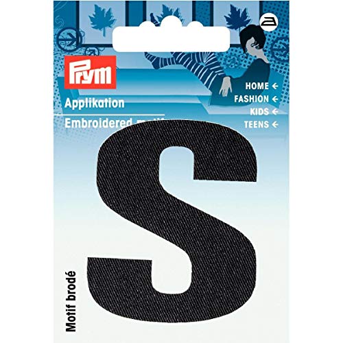 Prym 925841 Applikation Buchstabe S schwarz Prym 925841 Applikation Buchstabe S schwarz von Prym