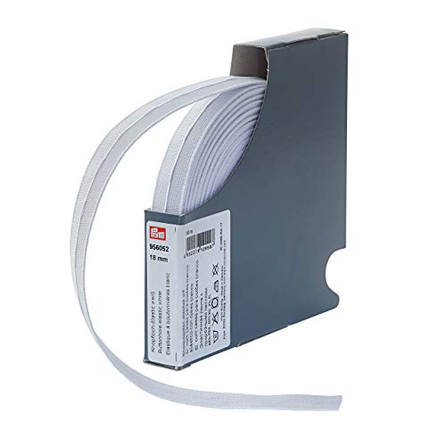 Prym 956052 Knopfloch-Elastic glattes Band 18 mm weiß Prym 956052 Knopfloch-Elastic glattes Band 18 mm weiß von Prym