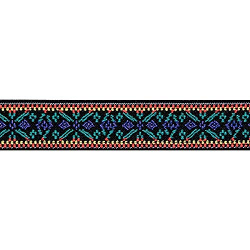 Prym 957455 Color Elastic 25 mm Blume lila/türkis, Polyester, Multi-Colour, 15 x 15 x 3 cm Prym 957455 Color Elastic 25 mm Blume lila/türkis, Polyester, Multi-Colour, 15 x 15 x 3 cm von Prym