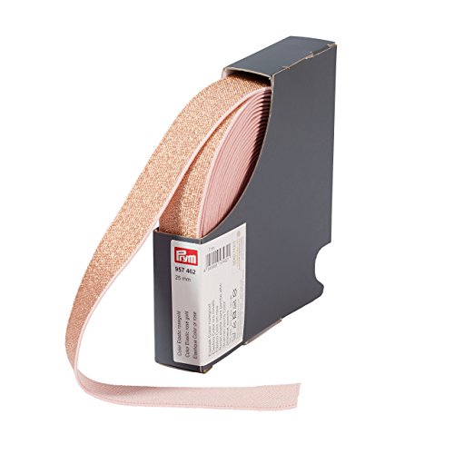 Prym 957462 Elastik Band, Polyester, Rose Gold, 8 x 6 x 3 cm von Prym