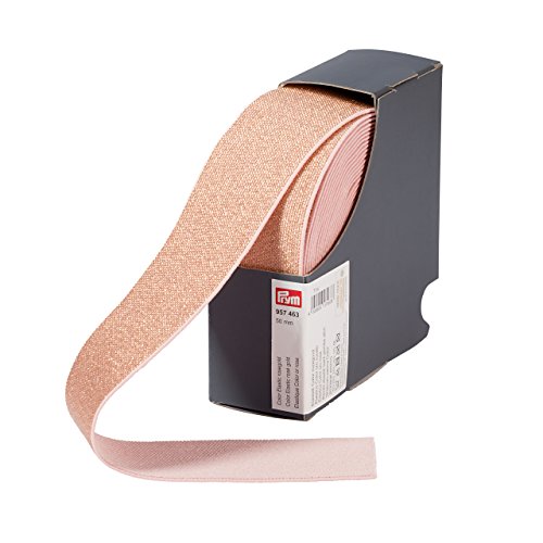 Prym 957463 Elastik Band, Polyester, Rose Gold, 8 x 6 x 3 cm von Prym