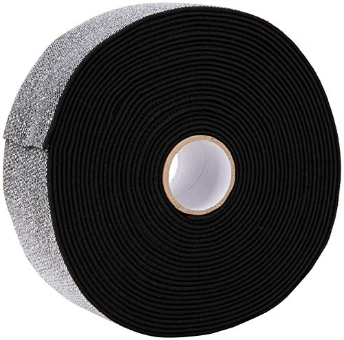 Prym 957467 Elastik Band, Polyester, Schwarz/Silber, Einheitsgröße Prym 957467 Elastik Band, Polyester, Schwarz/Silber, Einheitsgröße von Prym