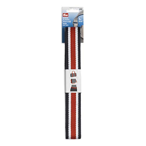 Prym 965215 Gurtband für Taschen 40mm blau/weiß/rot von Prym