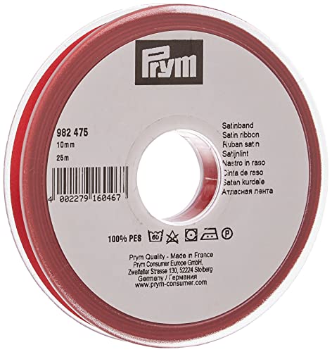 Prym Satinband 10 mm dunkelrot Prym Satinband 10 mm dunkelrot von Prym