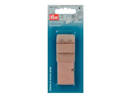 Prym 992037 BH-Verschluß, Elasthan: 52%, nude, 30 mm, haut, 1 Stück Prym 992037 BH-Verschluß, Elasthan: 52%, nude, 30 mm, haut, 1 Stück von Prym
