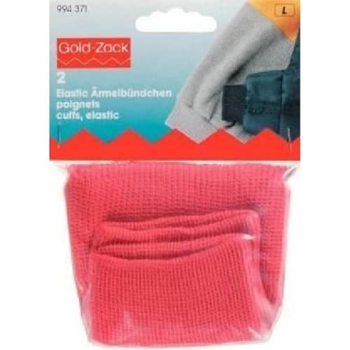 Prym rot 994371 Elastic-Ärmelbündchen, Polyester: 100%, On Size von Prym