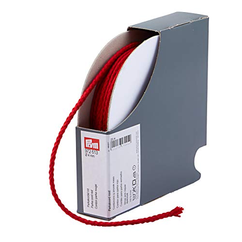Prym Anorak-und Parkakordel 4 mm rot, 100% PAN, Ø Prym Anorak-und Parkakordel 4 mm rot, 100% PAN, Ø von Prym