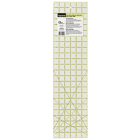 Prym Anti-Rutsch-Lineal "Omnigrip", in Inch-Einheit, Größe: 6 x 24 Inches Prym Anti-Rutsch-Lineal "Omnigrip", in Inch-Einheit, Größe: 6 x 24 Inches von Prym
