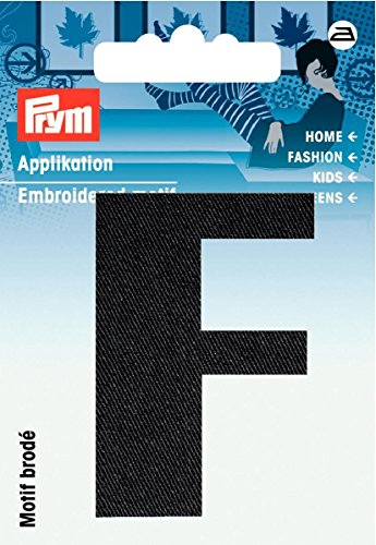 Prym Applikation, schwarz, 3,7 cm x 5,6 cm Prym Applikation, schwarz, 3,7 cm x 5,6 cm von Prym