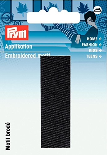 Prym Applikation, schwarz, 9,3x6,4x0,2 cm Prym Applikation, schwarz, 9,3x6,4x0,2 cm von Prym