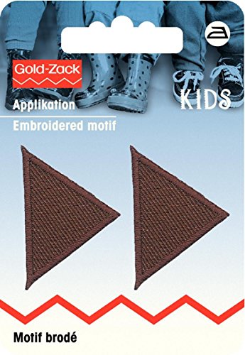 Prym Applikation zum Aufbügeln, Dreiecke, braun, 2 Stück Prym Applikation zum Aufbügeln, Dreiecke, braun, 2 Stück von Prym