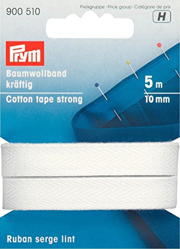 Prym Baumwollband kräftig 15 mm weinrot, 100% CO von Prym