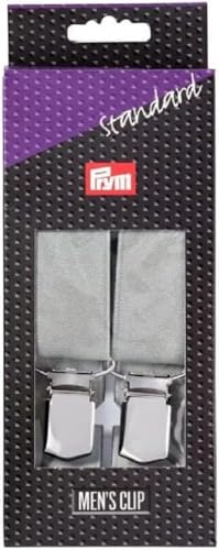 Prym Clip, Silver, Grey, XL 30 mm/125 cm, Silbergrau, 1 Stück von Prym