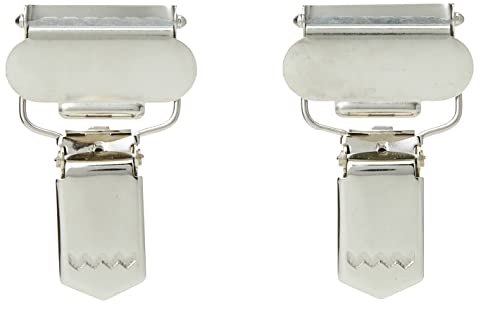 Prym 405204 Combi-Clips ST 18 mm silberfarbig Boa, Polyester, Silber, Einheits Größe, 2 Prym 405204 Combi-Clips ST 18 mm silberfarbig Boa, Polyester, Silber, Einheits Größe, 2 von Prym