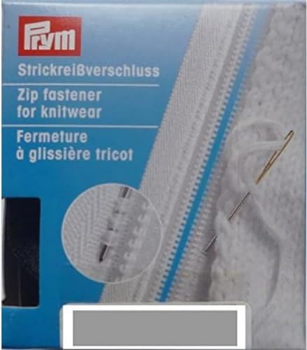 Prym Divisible Zipper, Aluminium, Grey, 10 cm von Prym