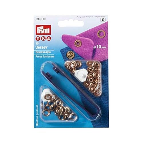 Prym 390119 NF-Druckknopf Jersey MS 10 mm verkupfert Prym 390119 NF-Druckknopf Jersey MS 10 mm verkupfert von Prym