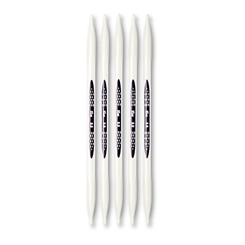 Prym Ergonomische Stricknadeln x5, Kunststoff, Mehrfarbig, 8,0 mm Ø 20 cm, Alabasterweiß Prym Ergonomische Stricknadeln x5, Kunststoff, Mehrfarbig, 8,0 mm Ø 20 cm, Alabasterweiß von Prym