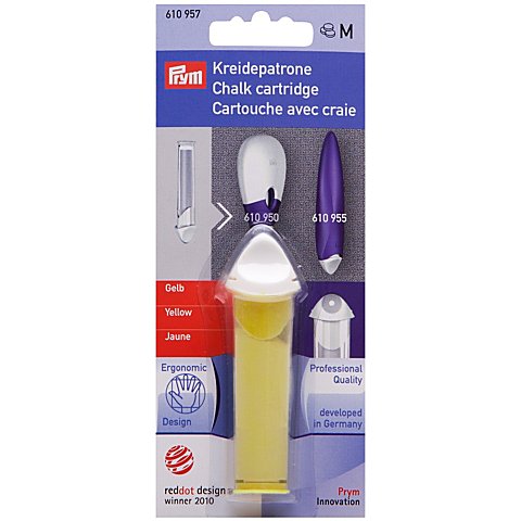 Prym Ersatz-Kreidepatrone, Farbe: gelb Prym Ersatz-Kreidepatrone, Farbe: gelb von Prym