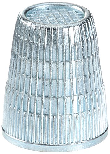 Prym 431864 Fingerhut ZDG 18,0 mm silberfarbig, Zinc, Silber, 18 mm, 1 Stück von Prym