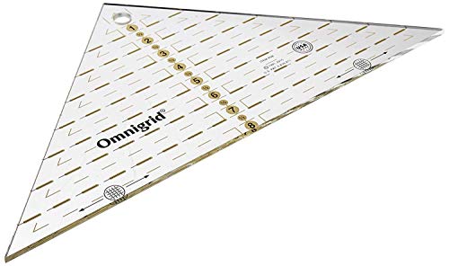 Prym Flottes Dreieck 1/4 Quadrat inch Omnigrid Lineal, Kunststoff, transparent, 5 cm Prym Flottes Dreieck 1/4 Quadrat inch Omnigrid Lineal, Kunststoff, transparent, 5 cm von Omnigrid