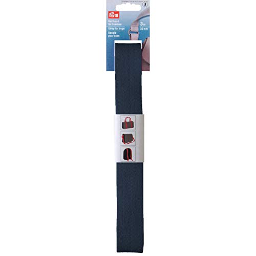 Prym Marine Gurtband für Taschen 30 mm, 100% Baumwolle von Prym