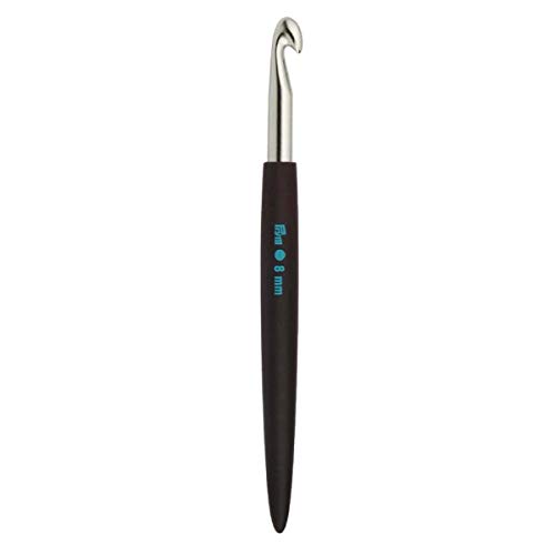 Prym Häkelnadeln Soft-Griff ALU silberfarbig 16 cm 8,00 mm Woll-Häkelnadel, Aluminium, 8 mm Prym Häkelnadeln Soft-Griff ALU silberfarbig 16 cm 8,00 mm Woll-Häkelnadel, Aluminium, 8 mm von Prym