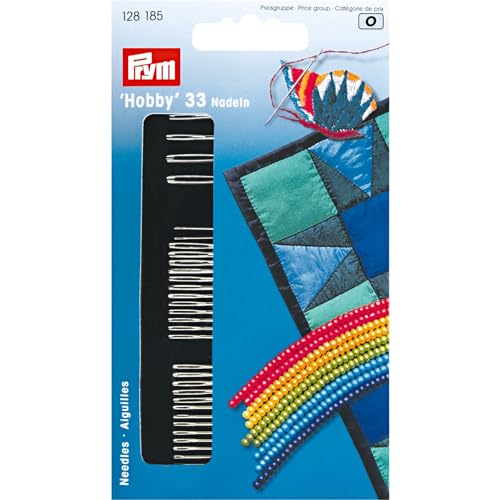 Prym Hobby Nähnadeln, Steel, Silber, 15,5 cm Länge x 8 cm Breite x 0,2 cm Höhe Prym Hobby Nähnadeln, Steel, Silber, 15,5 cm Länge x 8 cm Breite x 0,2 cm Höhe von Prym
