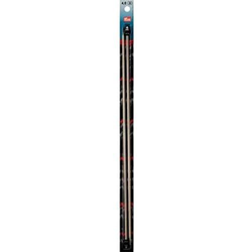 Prym Jackenstricknadeln ALU 40 cm 4,00 mm silberfarbig Jackenstricknadel, Aluminium, 4 mm von Prym
