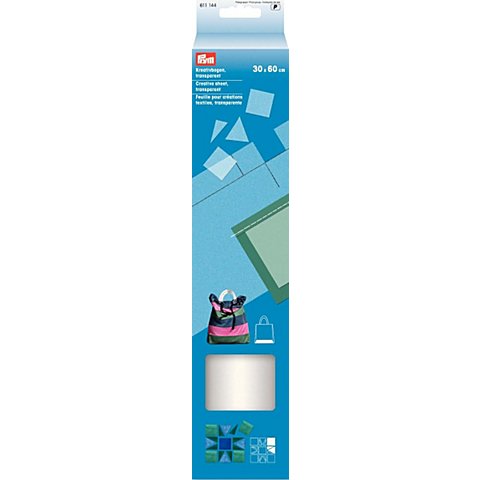 Prym Kreativbogen, transparent, Größe: 30 x 60 cm von Prym