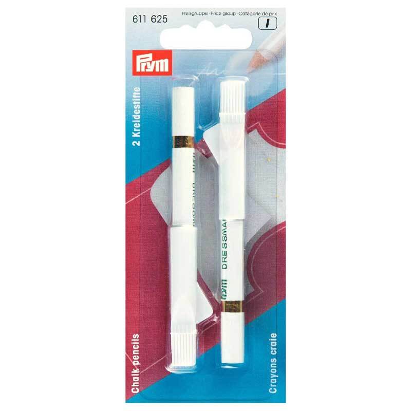 Kreidestifte mit Löschbürste 2 Stück Kreidestifte mit Löschbürste 2 Stück von Prym