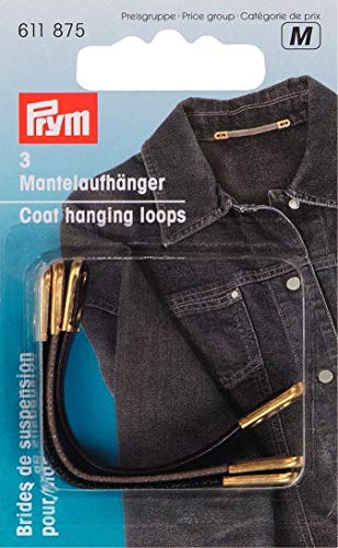 Prym - Kunstleder Sortiment Mantelaufhänger - 3 Stücke Prym - Kunstleder Sortiment Mantelaufhänger - 3 Stücke von Prym