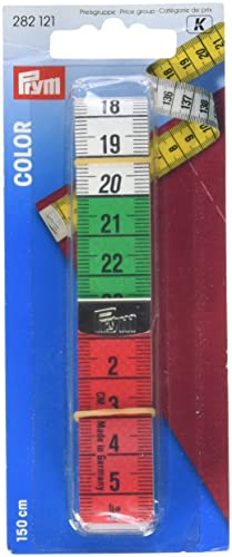 Prym Maßband Color 150 cm/cm, Poly-Fiber-Gewebe, gelb, farbige Dezimeter-Zonen Prym Maßband Color 150 cm/cm, Poly-Fiber-Gewebe, gelb, farbige Dezimeter-Zonen von Prym